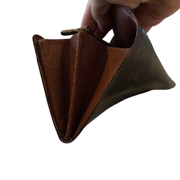 Louis Vuitton Dark Brown Monogram Wristlet - Picture 7 of 16